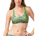 Soutien-gorge de sport camo sexy personnalisé pour femme